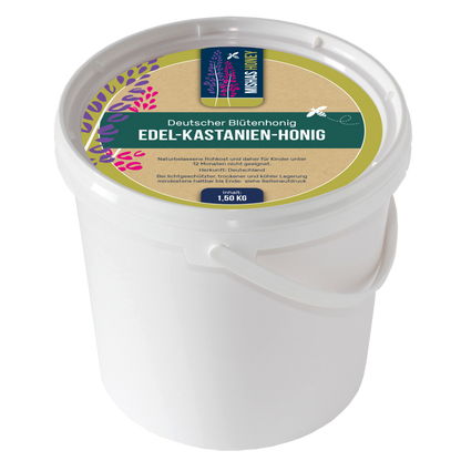 Edel-Kastanienhonig 1,5 kg – naturbelassener Waldhonig direkt vom Imker kaufen