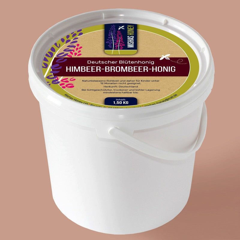 Himbeerhonig - Waldblütenhonig aus Deutschland Blütenhonig Mishas Honey - Imkerei