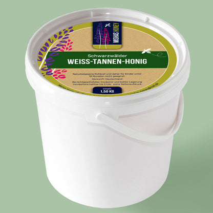 Weisstannenhonig 1,5 kg — seltener Waldhonig aus dem Schwarzwald — Mishas Honey